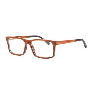 W15 Refined Wood Rectangle eyewear